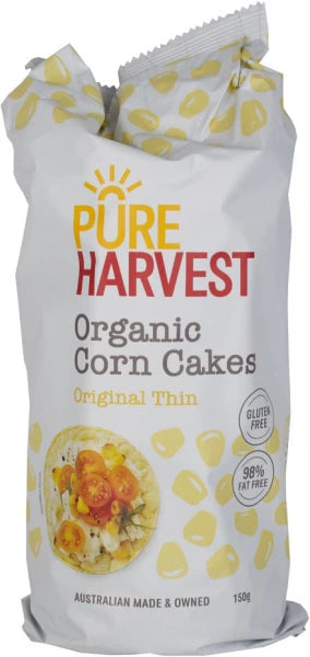 Pure Harvest - Corn Cakes 150g