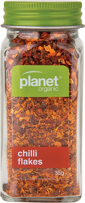 Planet Organic Chilli Flakes 35g